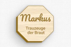 Namensschilder magnet - de-hochzeit-schild-003-3 - 40 x 40 mm - erable - badge - de-hochzeit-schild-003-3