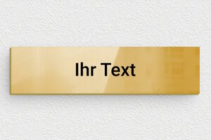 Kleines Schild - de-kleines-schild-001-3 - 100 x 25 mm - poli - none - de-kleines-schild-001-3