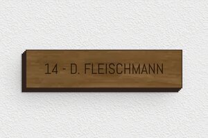 Gravurschilder - de-klingel-schild-holz-002-1 - 60 x 15 mm - noyer - none - de-klingel-schild-holz-002-1