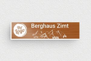 Klingelschild holz - de-klingel-schild-holz-003-4 - 60 x 15 mm - poirier-blanc - none - de-klingel-schild-holz-003-4