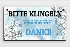 Klingelschild plastik - de-klingel-schild-plastik-004-1 - 150 x 80 mm - custom - holes-only - de-klingel-schild-plastik-004-1