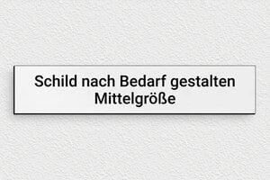 Schild nach Größe - de-mittleres-schild-001-1 - 200 x 40 mm - gris-noir - none - de-mittleres-schild-001-1