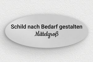 Aluminium schilder - de-mittleres-schild-005-2 - 150 x 60 mm - anodise - none - de-mittleres-schild-005-2