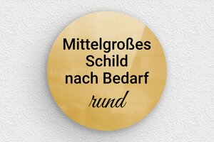 Mittleres Schild - de-mittleres-schild-005-5 - 120 x 120 mm - poli-noir - none - de-mittleres-schild-005-5