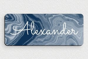 Türschild kinderzimmer - de-name-shild-006-1 - 150 x 60 mm - custom - glue - de-name-shild-006-1