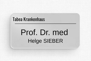 Namensschilder gesundheitswesen - de-namen-schild-013-5 - 60 x 30 mm - anodise - badge - de-namen-schild-013-5