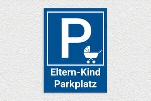 Parkplatzschilder - Parkplatzschild 'Nur für Kunden' - 300 x 400 mm - PVC - bleu-blanc - none - de-parking-002-4