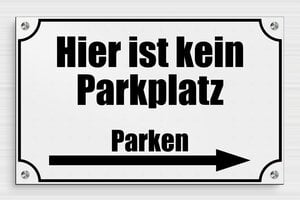 privat parkplatz schild - Schild 'Parkplatz für Elektrofahrzeuge' - 400 x 250 mm - PVC - gris-noir - screws-spacer - de-parking-005-2