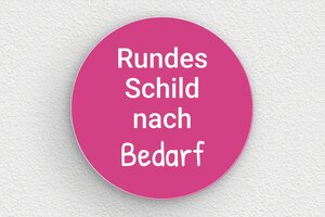 Rosafarbenes Schild - de-rosa-farbe-schild-003-3 - 120 x 120 mm - rose-blanc - none - de-rosa-farbe-schild-003-3