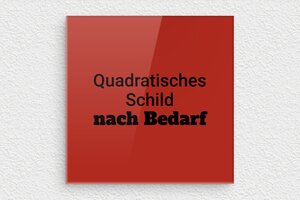 Rotes Schild - de-rot-farbe-schild-002-4 - 120 x 120 mm - custom - none - de-rot-farbe-schild-002-4