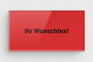 Rotes Schild - de-rot-farbe-schild-003-3 - 65 x 35 mm - custom - none - de-rot-farbe-schild-003-3