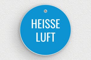 Schild pro branche - de-schild-industrie-luft-005-3 - 63 x 63 mm - bleu-ciel-blanc - holes-only - de-schild-industrie-luft-005-3