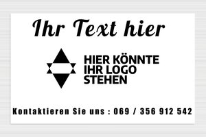 Ladenschilder - de-schild-pvc-forex-007-3 - 1000 x 600 mm - custom - none - de-schild-pvc-forex-007-3