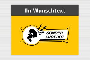 Schild pro branche - de-schild-sonder-angebot-002-3 - 800 x 600 mm - custom - none - de-schild-sonder-angebot-002-3