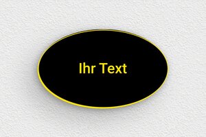 Schild nach Farbe - de-schwarz-farbe-schild-002-3 - 50 x 30 mm - noir-jaune - none - de-schwarz-farbe-schild-002-3