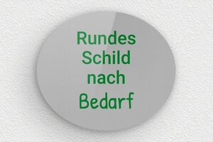 Silberfarbenes Schild - de-silber-farbe-schild-001-2 - 140 x 120 mm - gris-vert - none - de-silber-farbe-schild-001-2