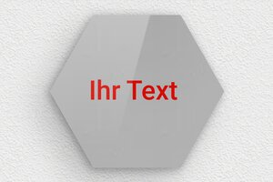 Silberfarbenes Schild - de-silber-farbe-schild-001-3 - 60 x 52 mm - gris-rouge - none - de-silber-farbe-schild-001-3