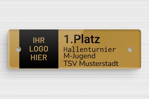 Pokalschilder - de-sport-pokal-schild-003-1 - 100 x 30 mm - or-fonce-noir - holes-only - de-sport-pokal-schild-003-1