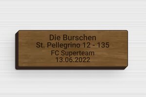 Pokalschilder - de-sport-pokal-schild-004-1 - 60 x 20 mm - noyer - glue - de-sport-pokal-schild-004-1