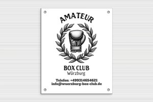 Sportschild - de-sport-verein-schild-004-3 - 250 x 300 mm - custom - holes-only - de-sport-verein-schild-004-3