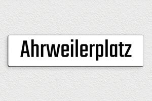 straßenschilder - de-strasse-schild-003-6 - 300 x 70 mm - custom - none - de-strasse-schild-003-6