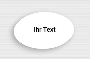 Forex-Schild nach Maß - Expandiertes PVC - custom - none - de-sur-mesure-s-forex-oval