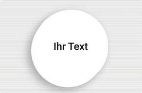 Forex-Schild nach Maß - Expandiertes PVC - custom - none - de-sur-mesure-s-forex-rond