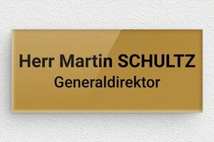 Türschilder büro - de-tur-schild-011-1 - 80 x 35 mm - or-fonce-noir - glue - de-tur-schild-011-1