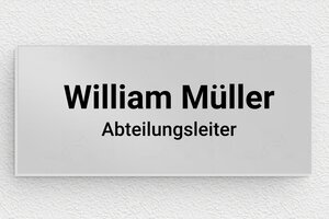 Büroschilder - de-tur-schild-buro-013-1 - 80 x 35 mm - anodise - glue - de-tur-schild-buro-013-1