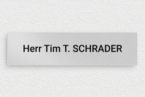 Türschilder - de-tur-schild-firma-016-1 - 200 x 50 mm - anodise - glue - de-tur-schild-firma-016-1