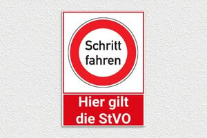 Schild für Verkehr und Transportmittel - Schild 'Ausfahrt von Landmaschinen' - 300 x 420 mm - PVC - custom - glue - de-verkehr-zeichen-001-2