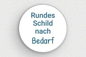 Weißes Schild - de-weiss-farbe-schild-003-3 - 120 x 120 mm - custom - none - de-weiss-farbe-schild-003-3