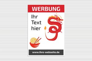 Werbeschilder - de-werbung-schild-002-3 - 850 x 1200 mm - custom - none - de-werbung-schild-002-3