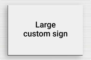 Custom Dibond sign panels - Aluminium Dibond - custom - none - en-sur-mesure-l-dibond-02