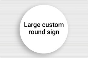 Custom Forex sign panels - Foam PVC - custom - none - en-sur-mesure-l-forex-rond