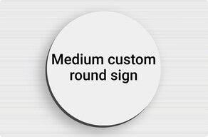 Custom Dibond sign panels - Aluminium Dibond - custom - none - en-sur-mesure-m-dibond-rond