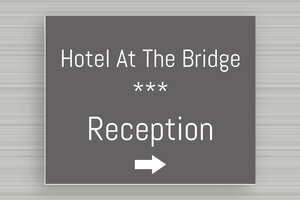Hotel Signs - Engraved PVC - gris-souris-blanc - none - en-uk-area-tourism-hotel-reception-003-3-1748945952983