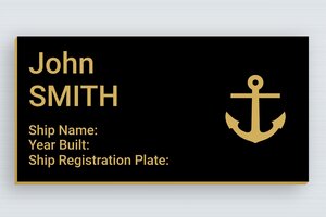 Boat Signs - Engraved PVC - noir-or - glue - en-uk-boat-plaque-002-1-1748945489508 Boat Signs - Engraved PVC - noir-or - glue - en-uk-boat-plaque-002-1-1748945489508