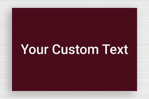 Burgundy Signs - Engraved PVC - bordeau-blanc - none - en-uk-bordeaux-color-sign-003-1-1748958365233 Burgundy Signs - Engraved PVC - bordeau-blanc - none - en-uk-bordeaux-color-sign-003-1-1748958365233
