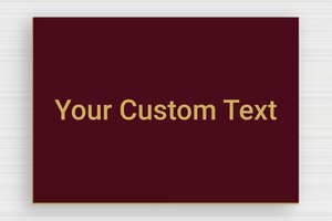 Burgundy Signs - Engraved PVC - bordeau-or - none - en-uk-bordeaux-color-sign-003-3-1748958372441 Burgundy Signs - Engraved PVC - bordeau-or - none - en-uk-bordeaux-color-sign-003-3-1748958372441