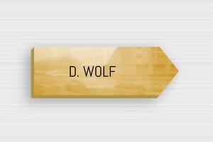 Brass Doorbell Signs - Engraved brass - poli-noir - glue - en-uk-brass-door-sign-001-4-1748962513916