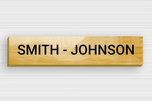 Brass Doorbell Signs - Printed brass - poli-noir - none - en-uk-brass-mailbox-sign-001-3-1748960055551