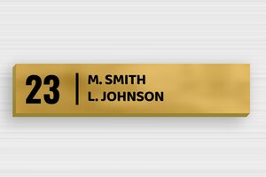 Brass Post Box Signs - Printed brass - brut-noir - none - en-uk-brass-mailbox-sign-008-6-1748962048736