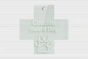 Cross-shaped Signs - Clear plexiglass Green - vert - screws - en-uk-cross-shaped-sign-003-1-1748959332049