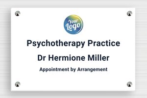 Business Signs with Logo - Foam PVC - custom - screws-caps - en-uk-doctor-brass-fullcolor-001-3-1748950715023