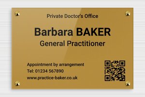 Business Signs - Engraved Plexiglass - or-fonce-noir - screws-caps - en-uk-doctor-office-sign-002-2-1748956893178