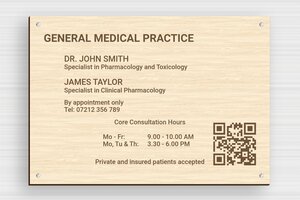 Wood Signs - Engraved Wood - erable - screws - en-uk-doctor-office-wood-sign-001-1-1748957073581 Wood Signs - Engraved Wood - erable - screws - en-uk-doctor-office-wood-sign-001-1-1748957073581