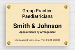 Wooden Business Signs - Engraved PVC - erable-noir - screws-caps - en-uk-doctor-office-wood-sign-003-1-1748957177818 Wooden Business Signs - Engraved PVC - erable-noir - screws-caps - en-uk-doctor-office-wood-sign-003-1-1748957177818