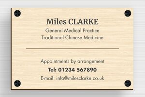 Wood Signs - Printed Wood - erable - screws-spacer - en-uk-doctor-office-wood-sign-003-3-1748957198696 Wood Signs - Printed Wood - erable - screws-spacer - en-uk-doctor-office-wood-sign-003-3-1748957198696