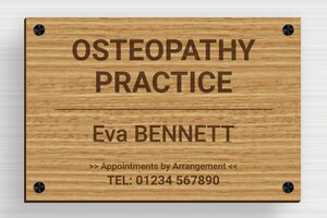 Wooden Business Signs - Engraved Wood - chene - screws-spacer - en-uk-doctor-office-wood-sign-004-1-1748957221430 Wooden Business Signs - Engraved Wood - chene - screws-spacer - en-uk-doctor-office-wood-sign-004-1-1748957221430